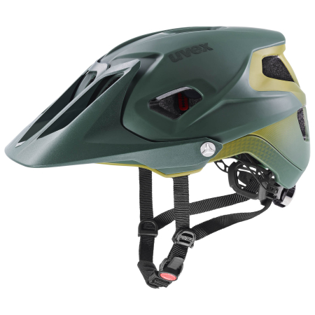 Kask rowerowy Uvex Quatro integral tocsen mustard mat 52-57cm